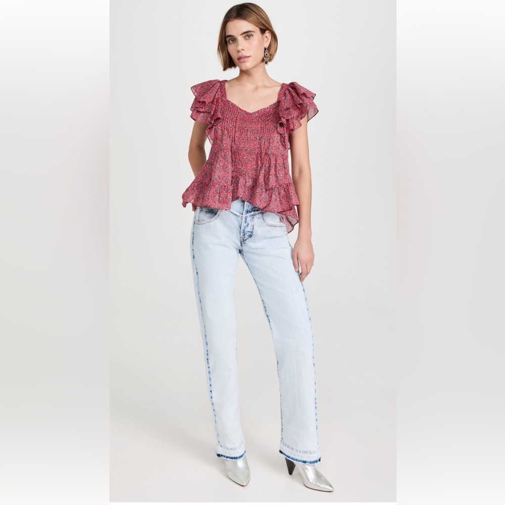 Isabel Marant Etoile -Madrana Cotton Blouse - EU 34/US 2